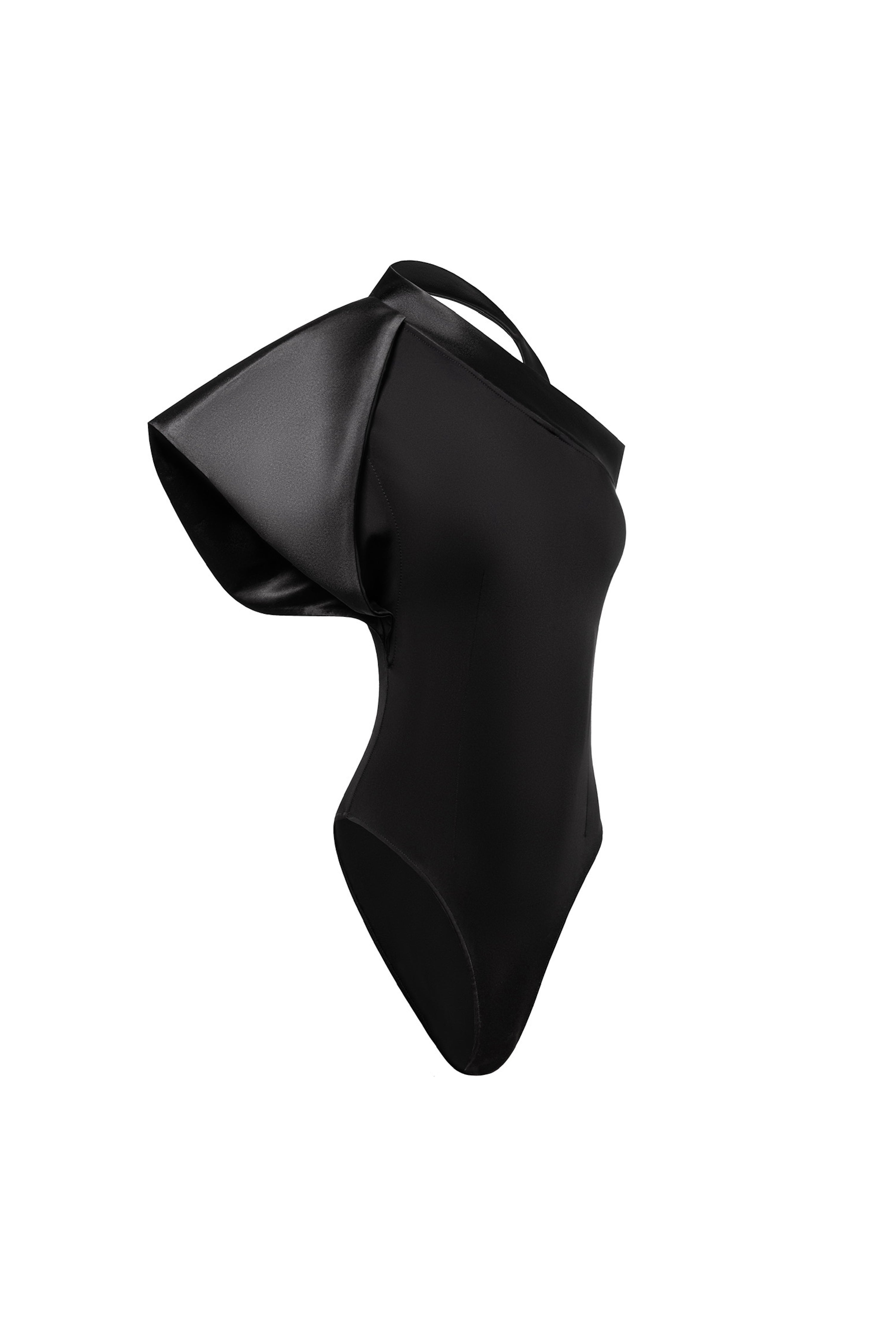 Kagami Midnight Armour Asymmetrical Bodysuit
